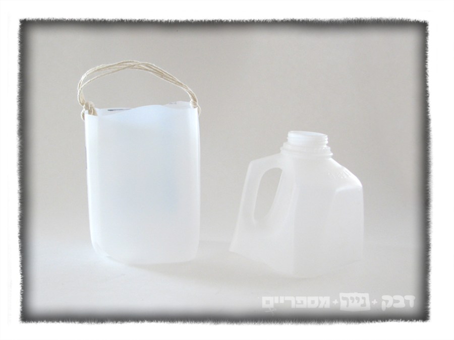 sand toys DIY milk bottle