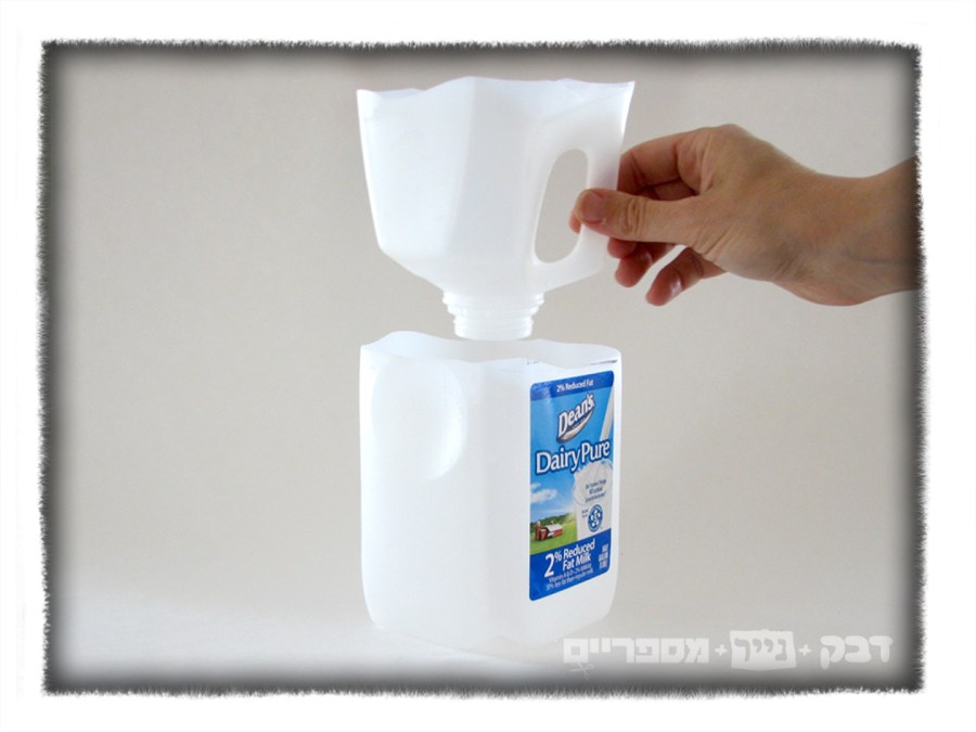 sand toys DIY milk bottle